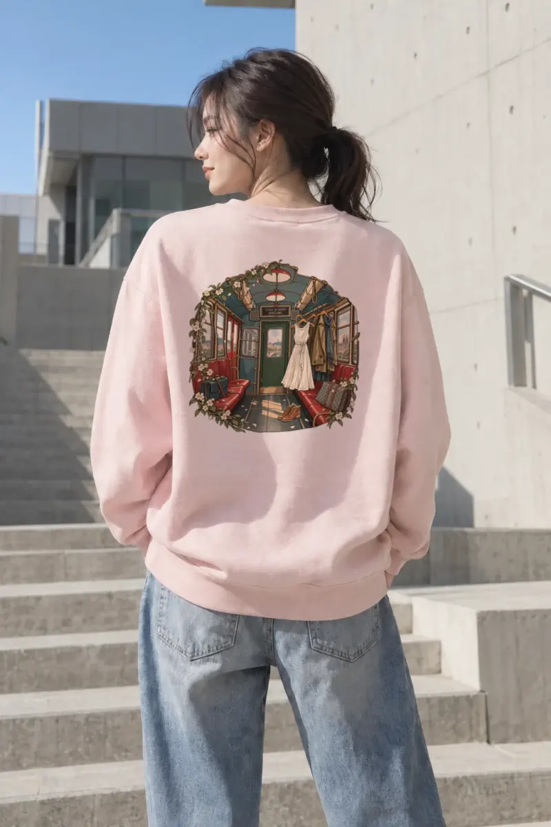 "Viajero De Sueños" Heavy Blend Unisex Crewneck Sweatshirt