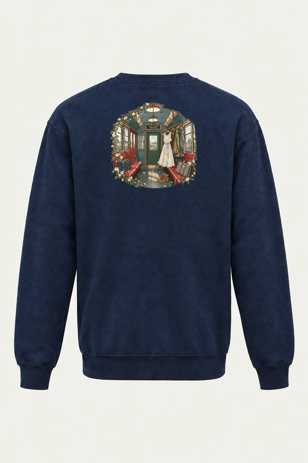 "Viajero De Sueños" Heavy Blend Unisex Crewneck Sweatshirt | Gildan 18000