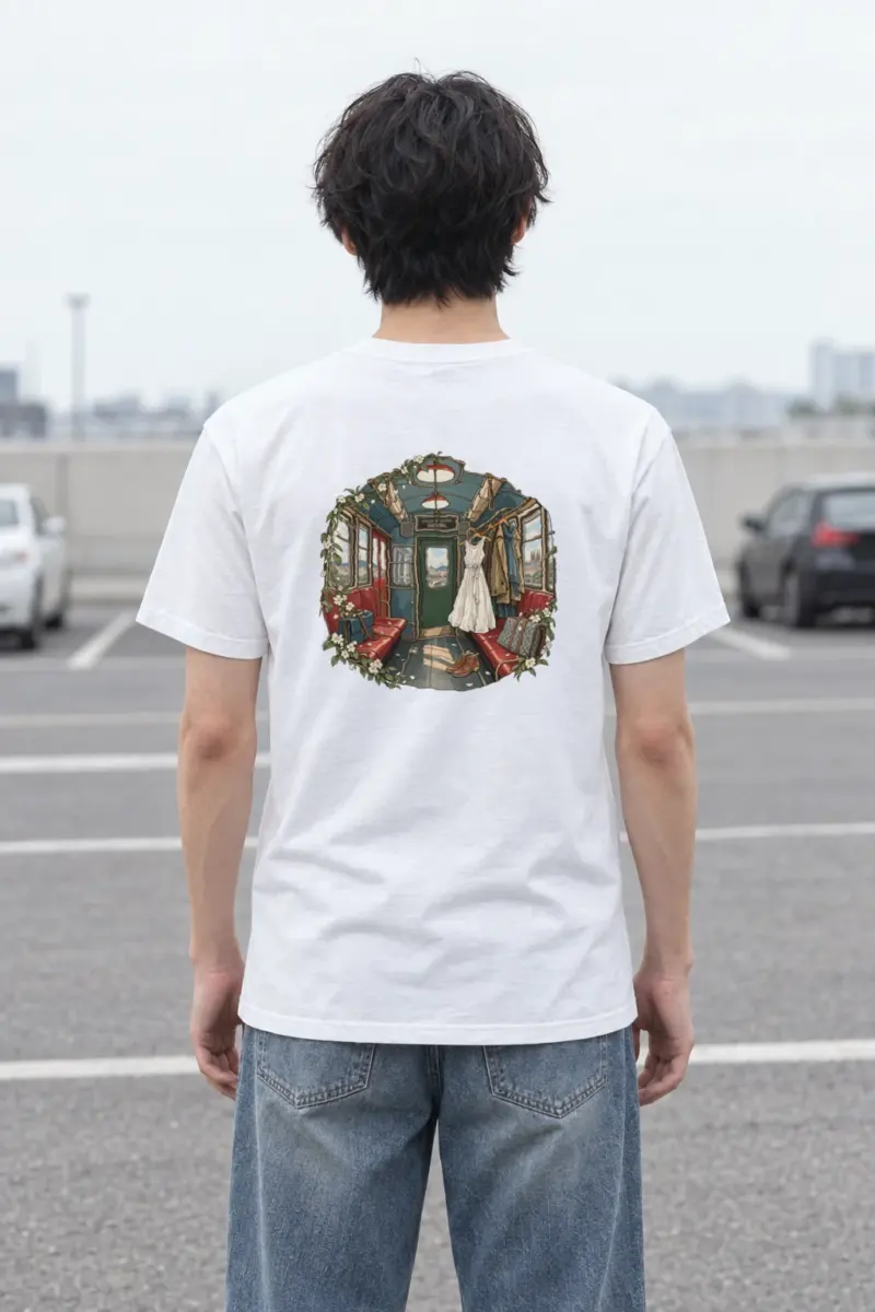 "Viajero De Sueños" Heavyweight Unisex Crewneck T-shirt