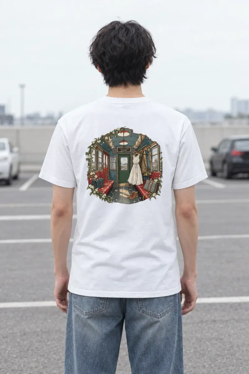 "Viajero De Sueños" Heavyweight Unisex Crewneck T-shirt