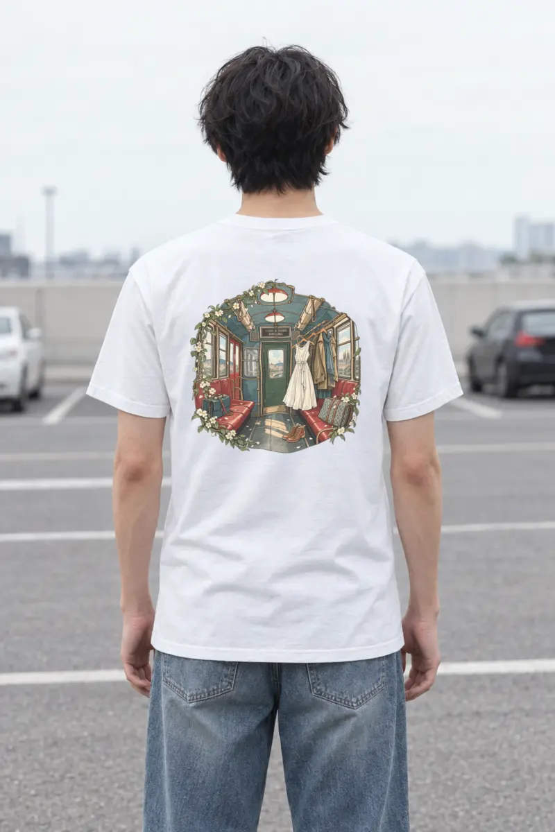 "Viajero De Sueños" Heavyweight Unisex Crewneck T-shirt