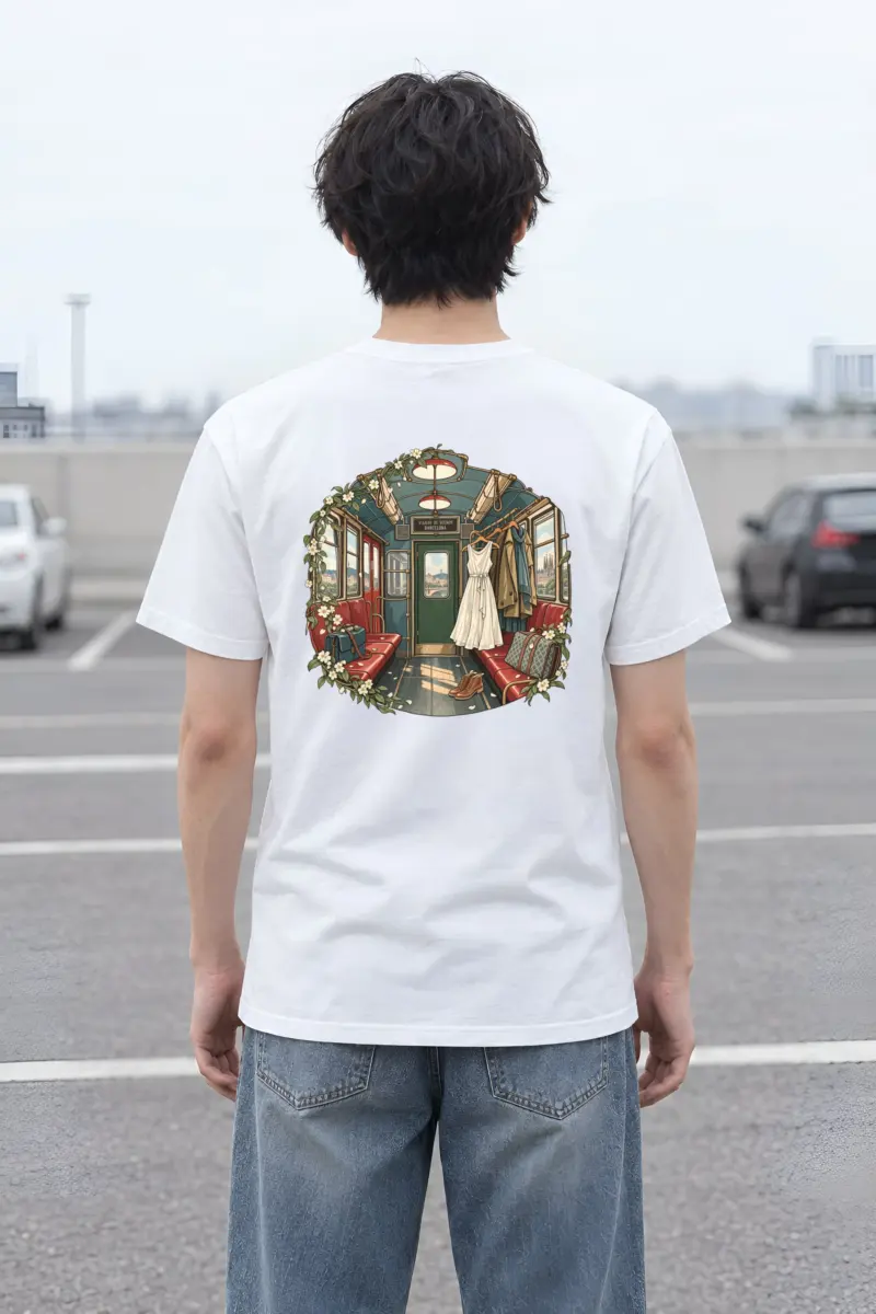 "Viajero De Sueños" Heavyweight Unisex Crewneck T-shirt