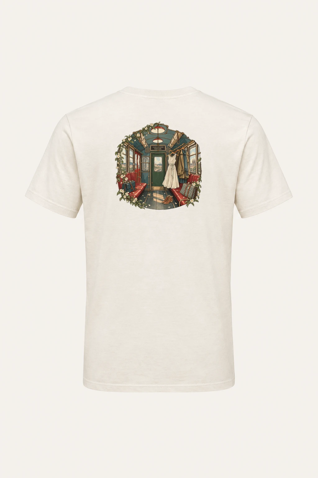 "Viajero De Sueños" Heavyweight Unisex Crewneck T-shirt | Gildan 5000
