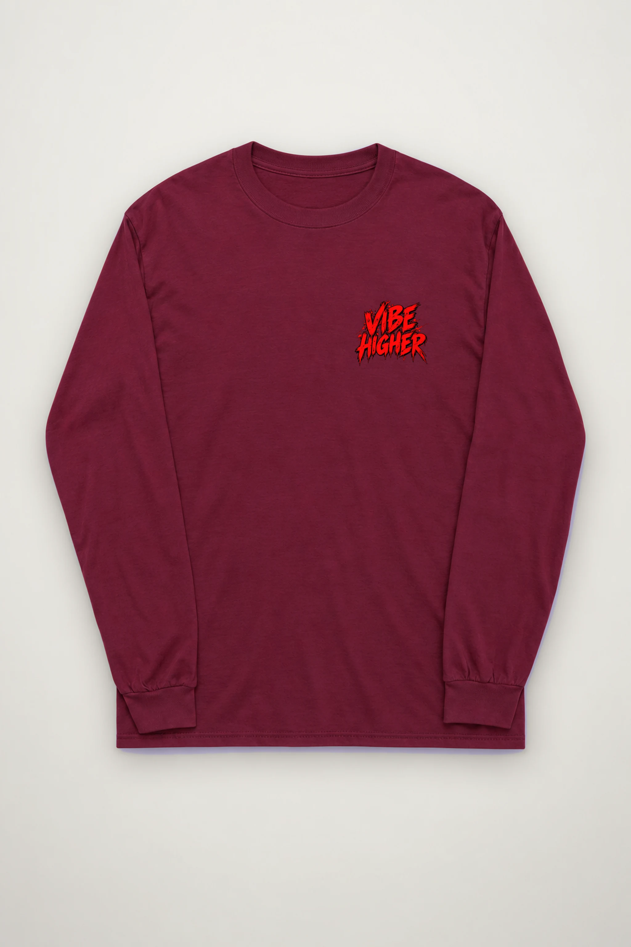 "Vibe Higher Guitarist" Unisex Longsleeve T-shirt