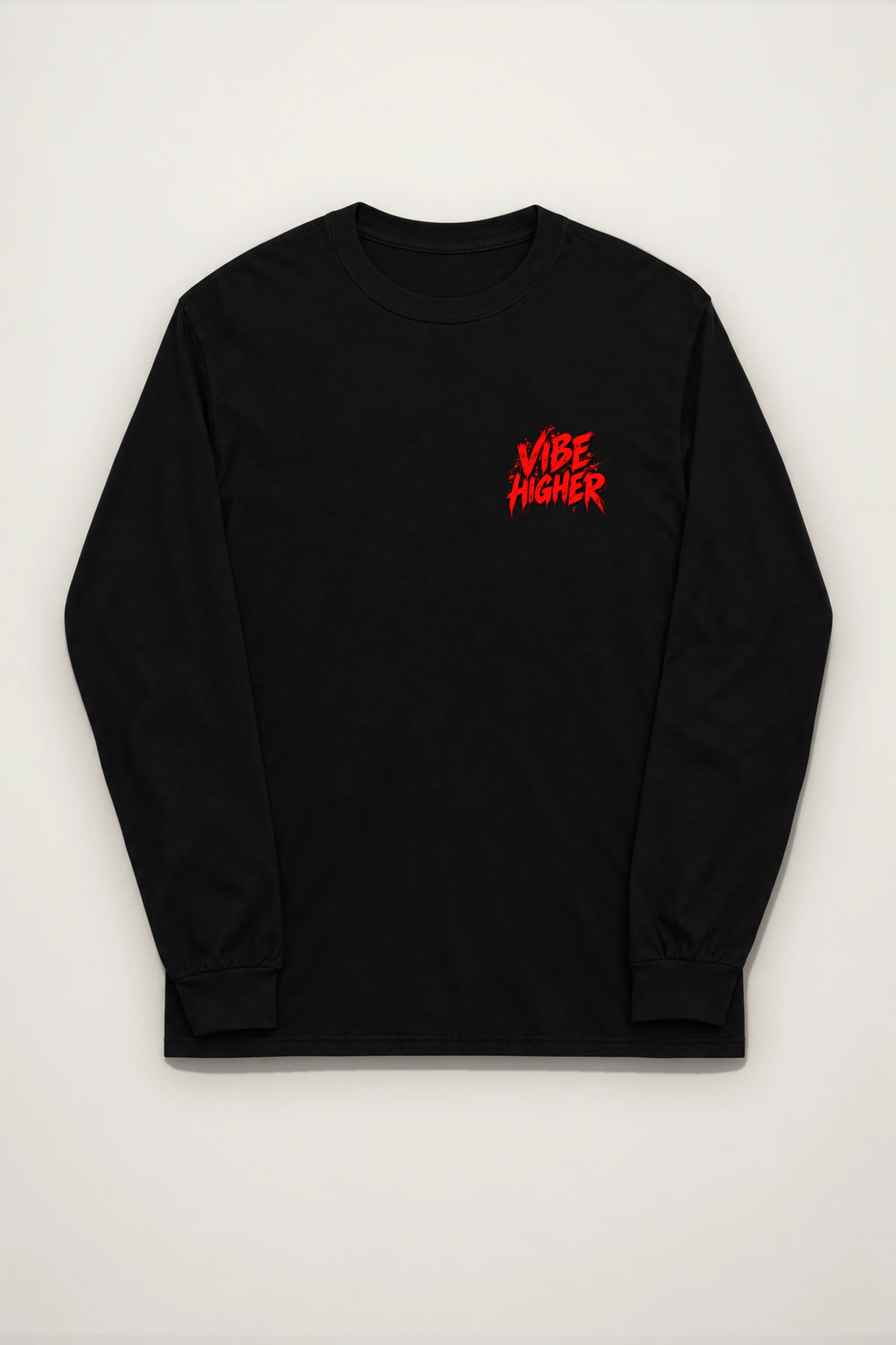"Vibe Higher Guitarist" Unisex Longsleeve T-shirt
