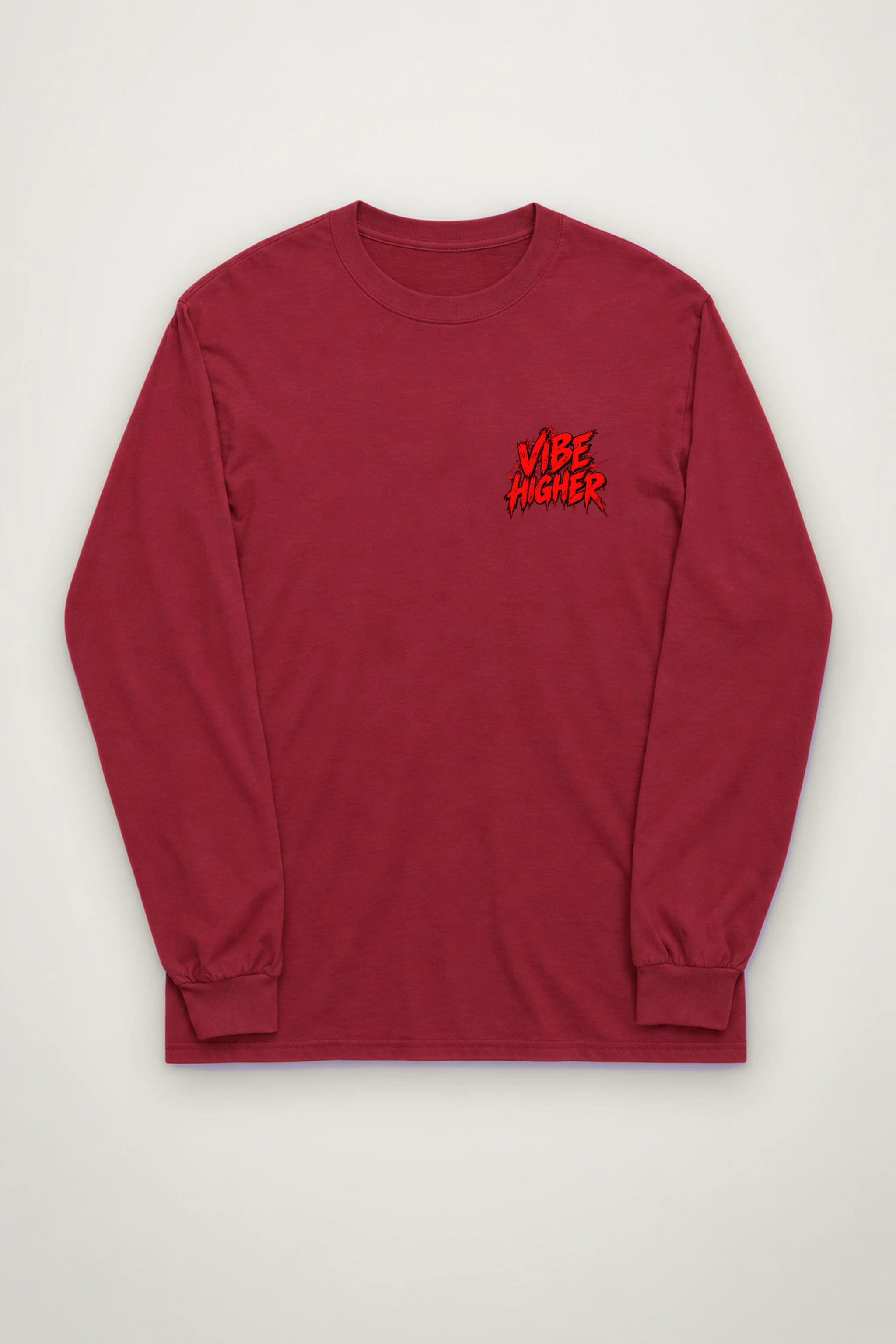 "Vibe Higher Guitarist" Unisex Longsleeve T-shirt