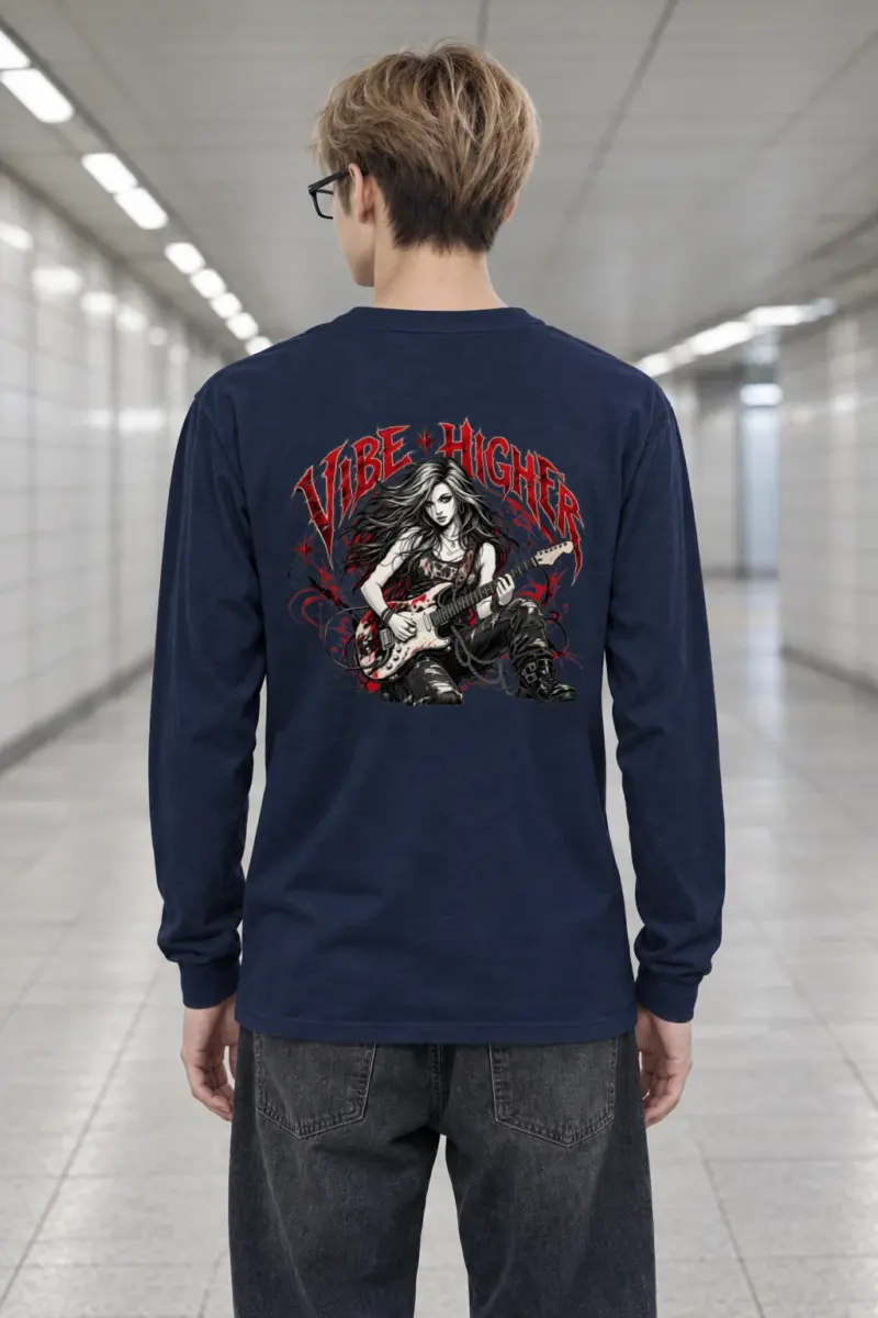 "Vibe Higher" Unisex Longsleeve T-shirt