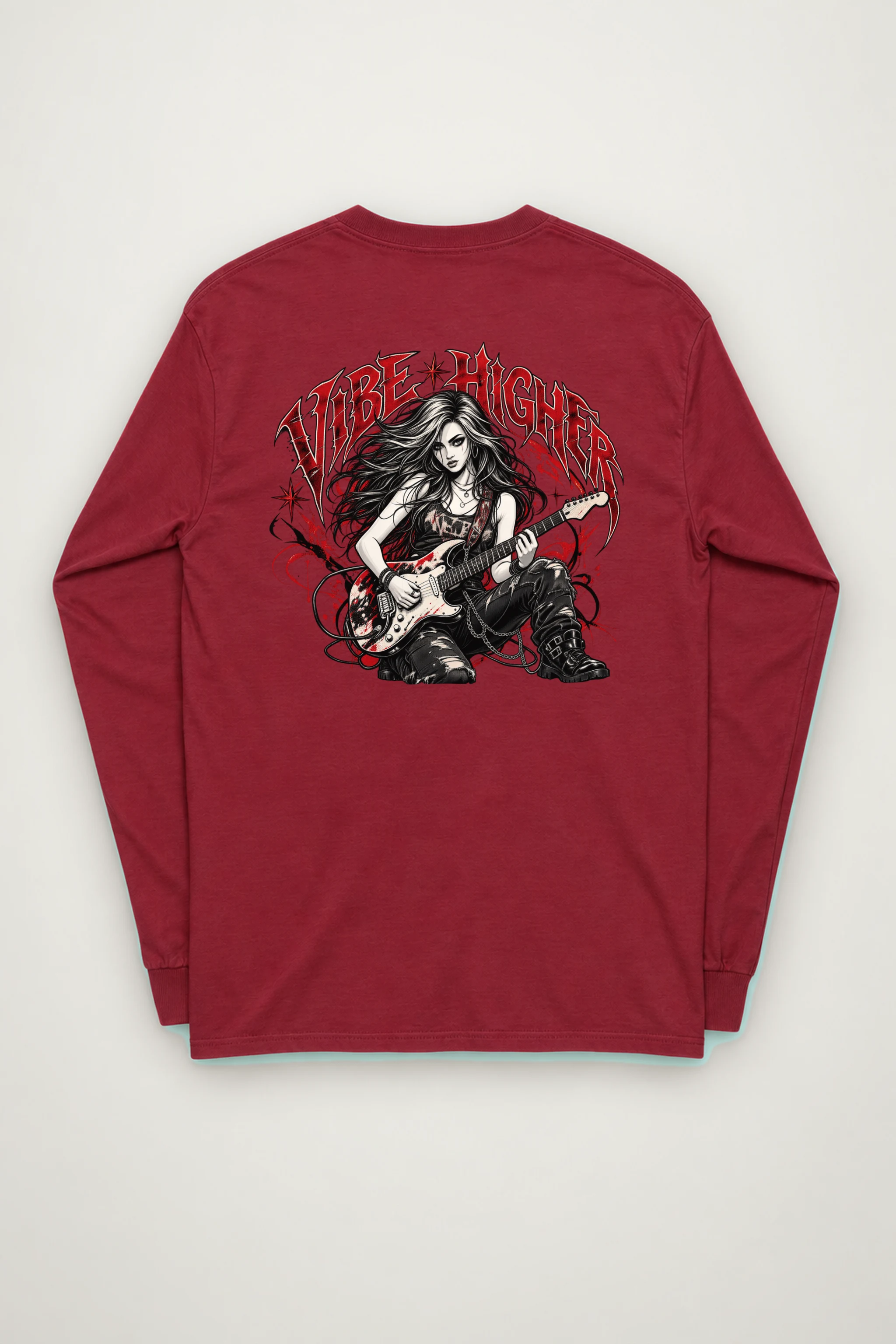 "Vibe Higher" Unisex Longsleeve T-shirt