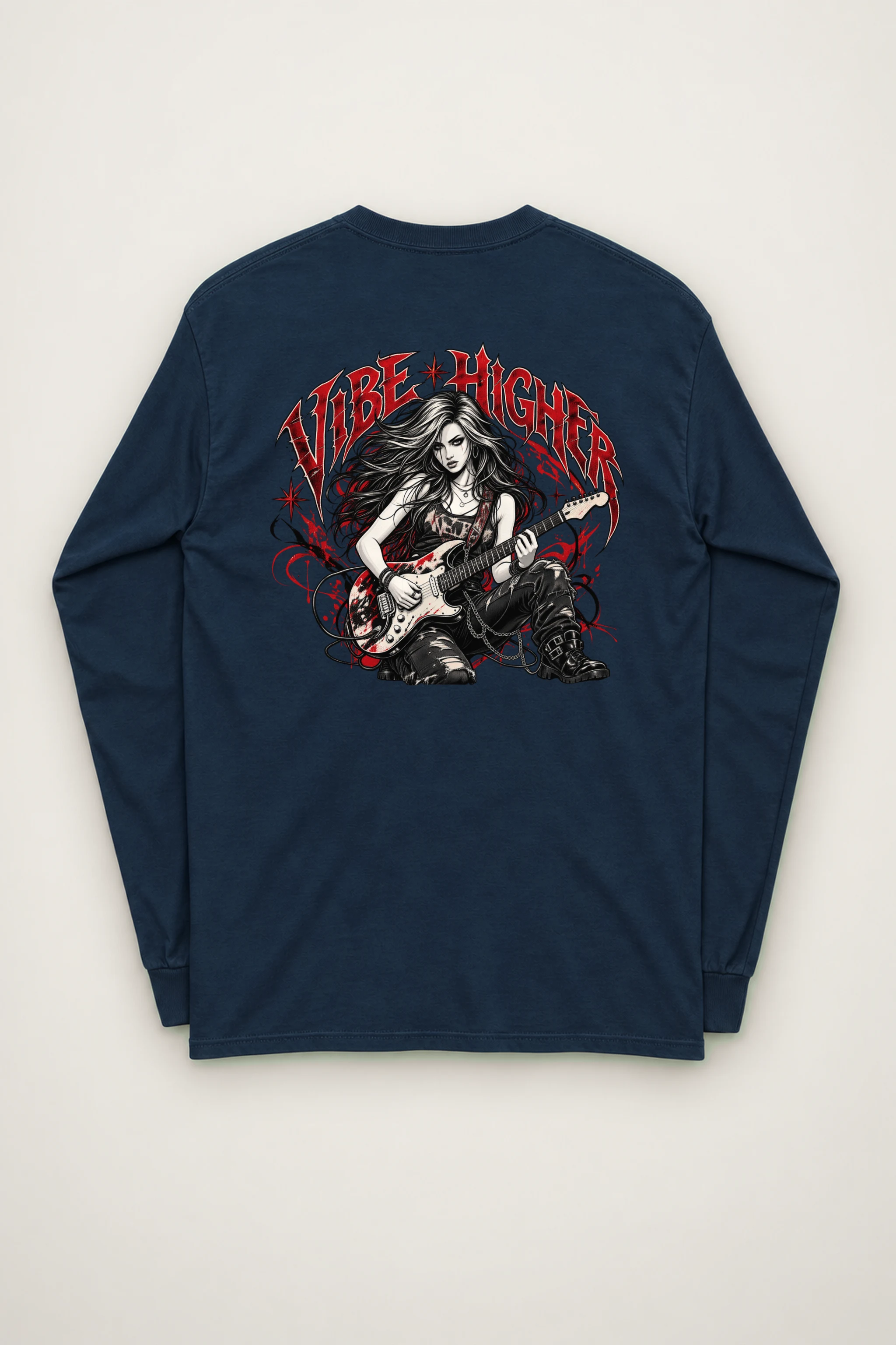 "Vibe Higher" Unisex Longsleeve T-shirt