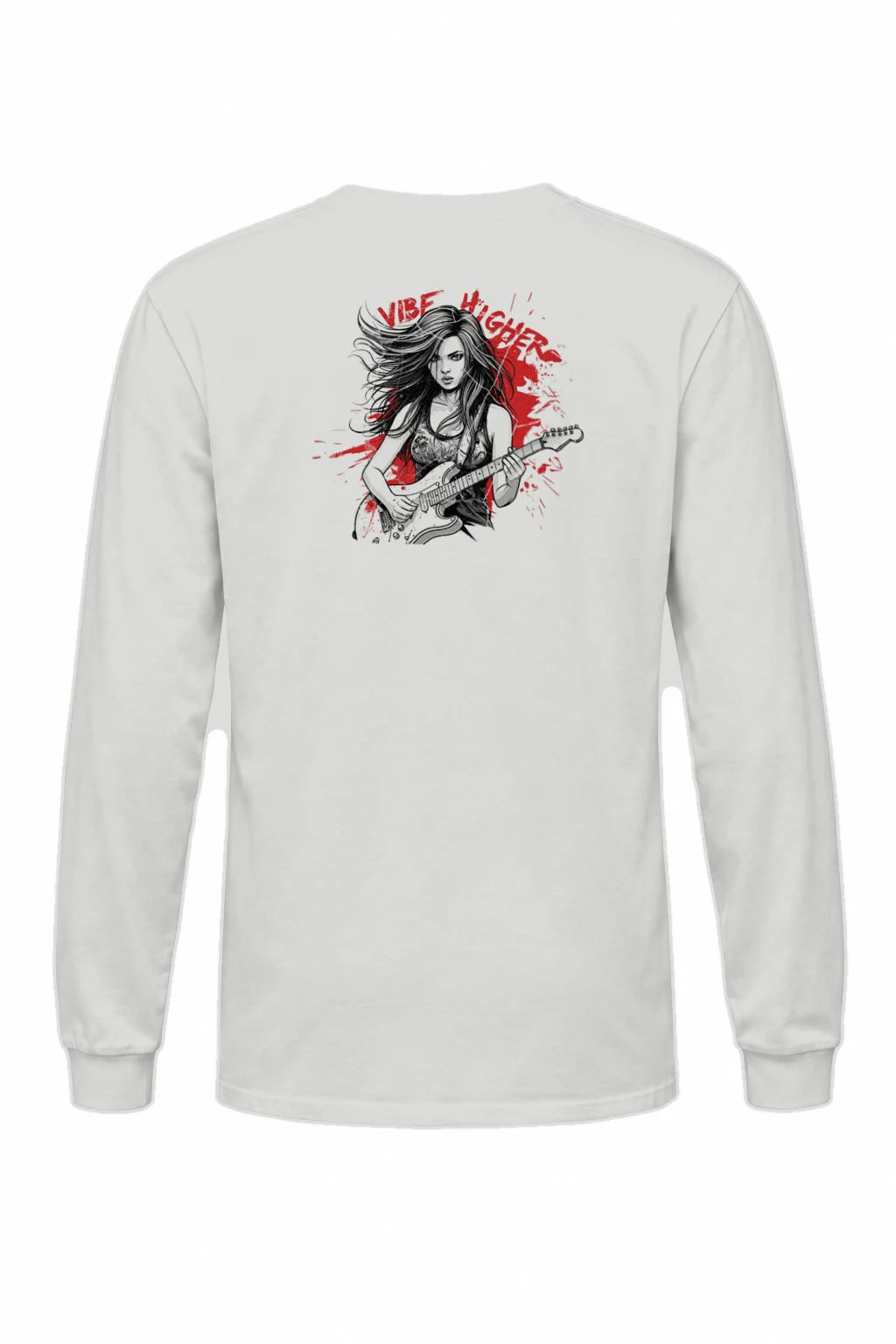 "Vibe Higher" Unisex Longsleeve T-shirt | Gildan 2400