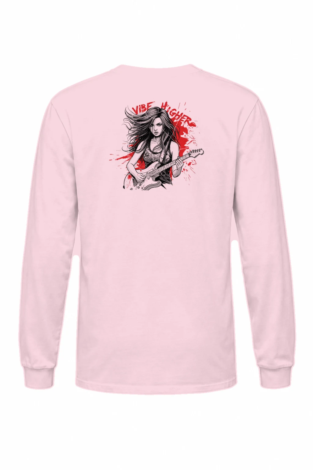 "Vibe Higher" Unisex Longsleeve T-shirt | Gildan 2400
