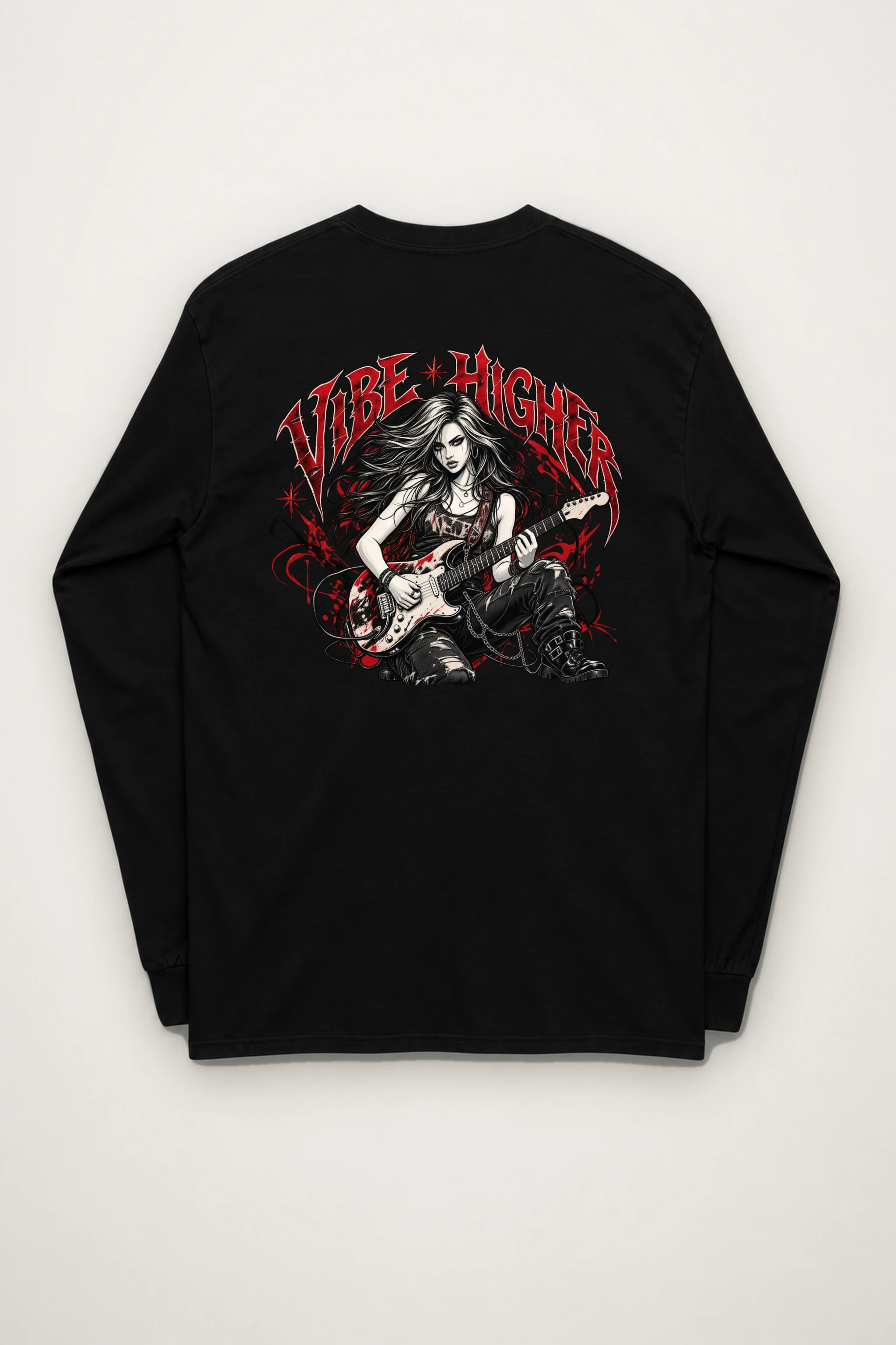 "Vibe Higher" Unisex Longsleeve T-shirt