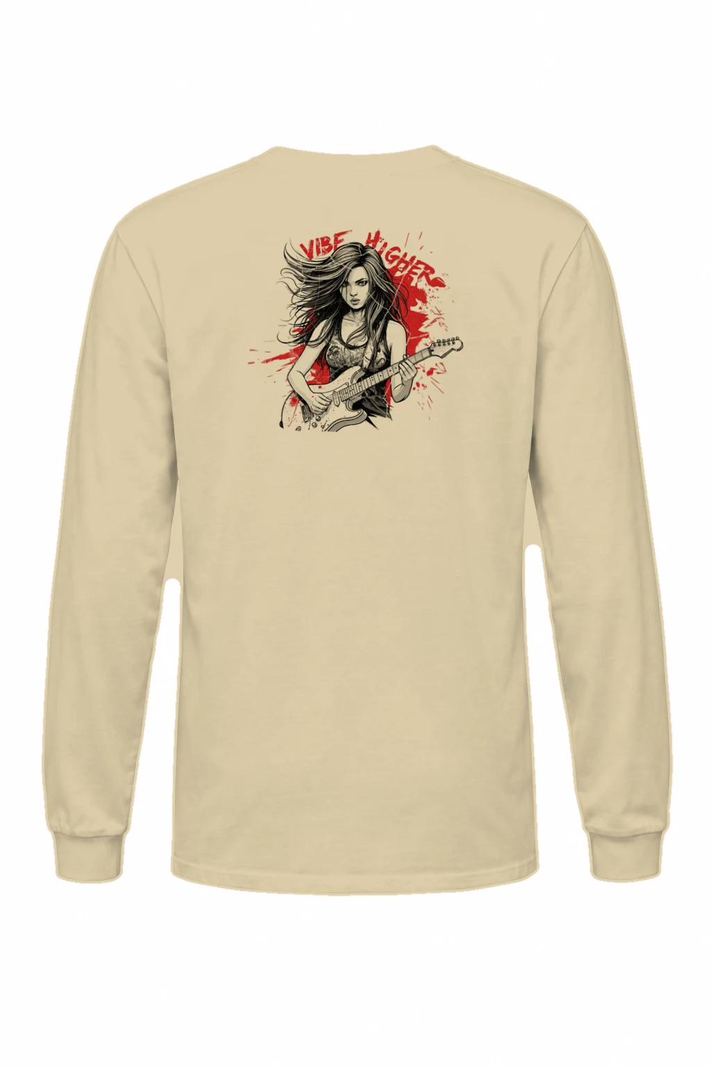 "Vibe Higher" Unisex Longsleeve T-shirt | Gildan 2400