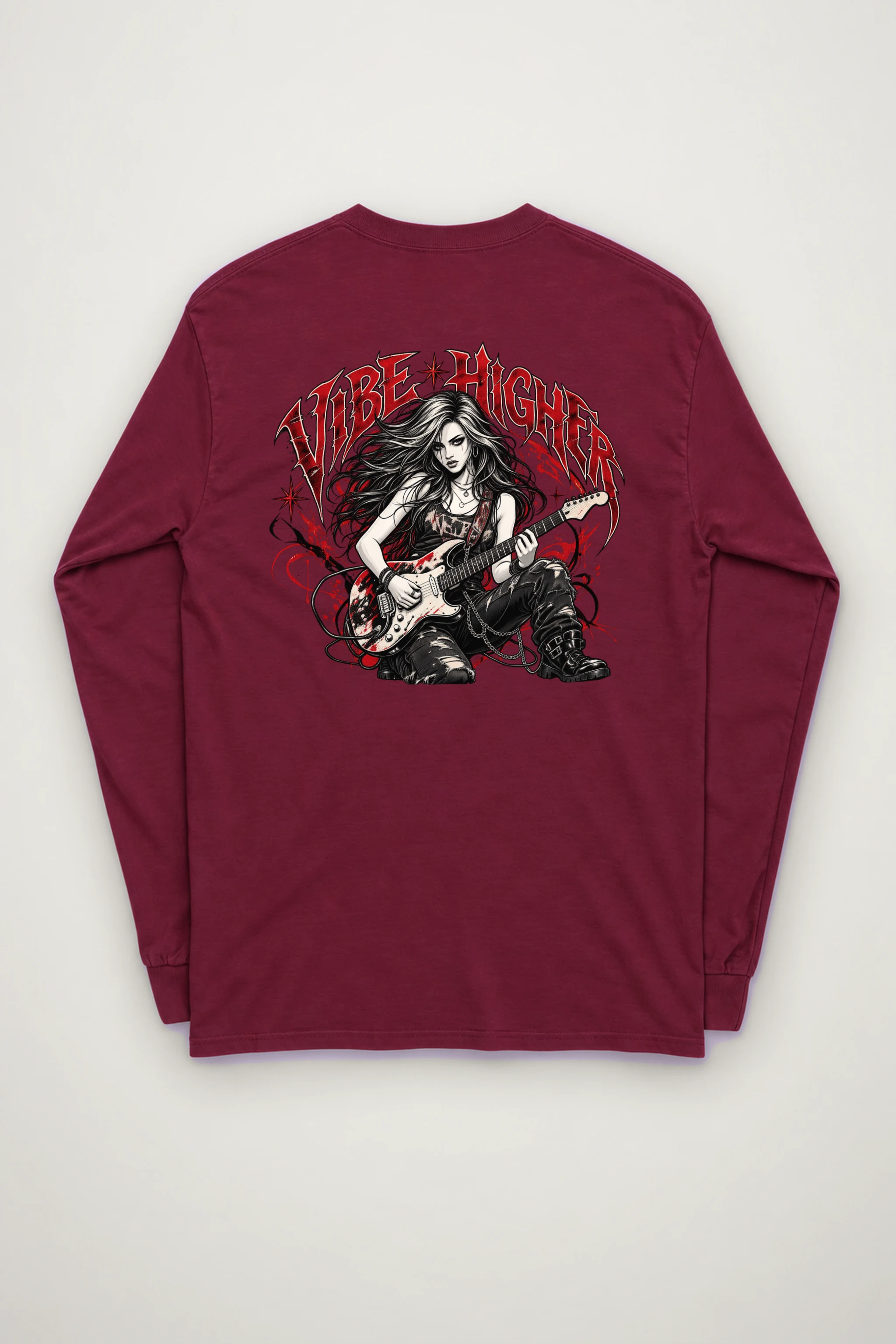 "Vibe Higher" Unisex Longsleeve T-shirt