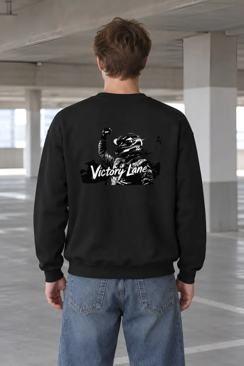 "Victory Lane 55" Heavy Blend Unisex Crewneck Sweatshirt