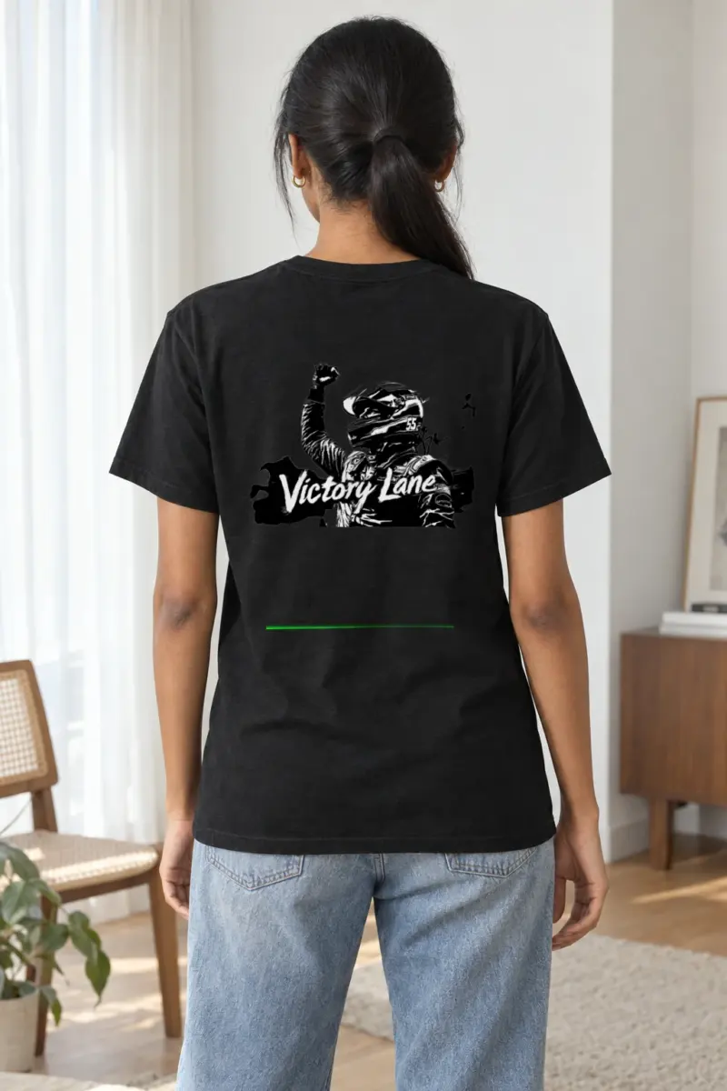 "Victory Lane 55" Heavyweight Unisex Crewneck T-shirt | Gildan 5000