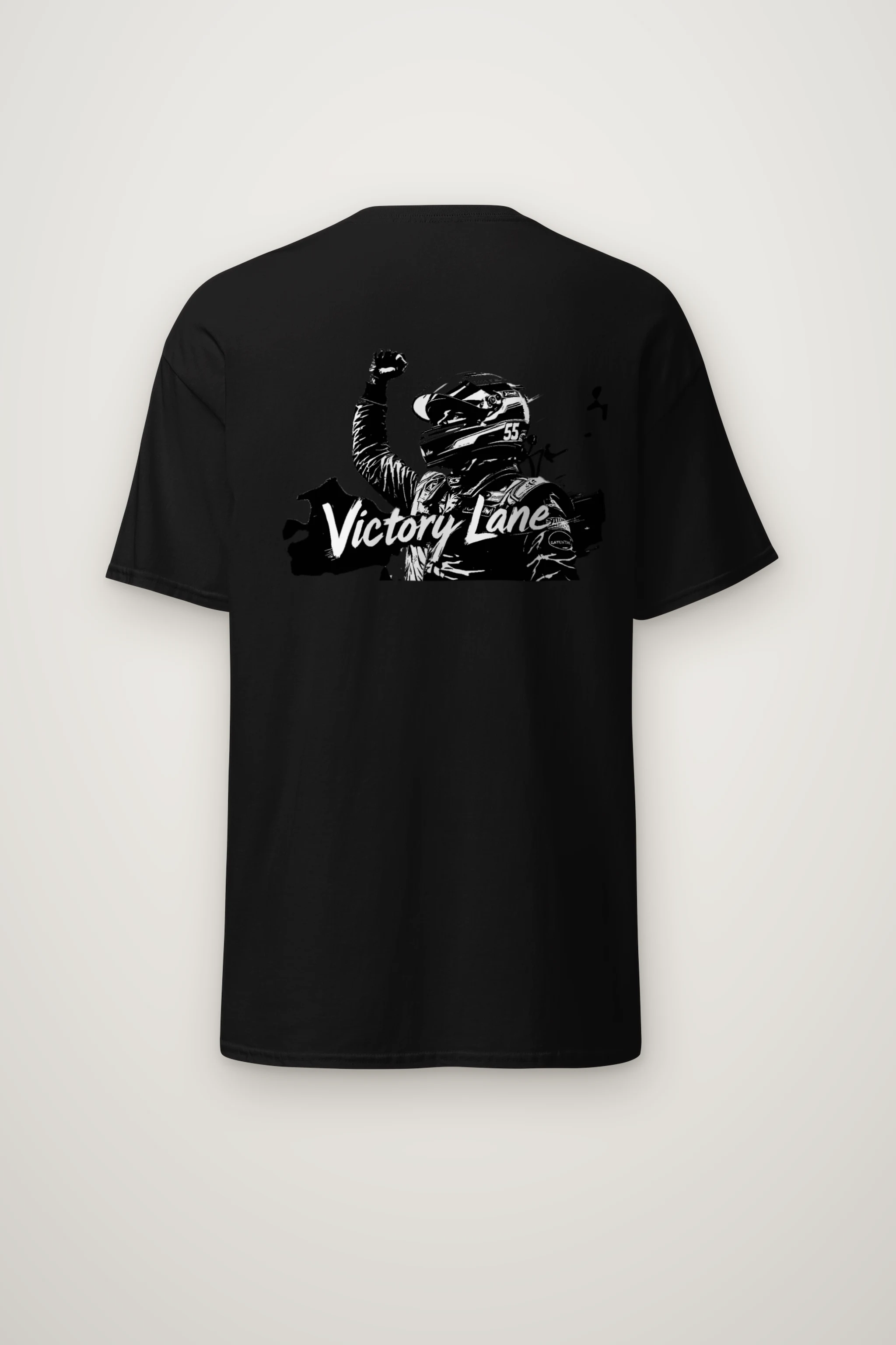 "Victory Lane 55" Heavyweight Unisex Crewneck T-shirt