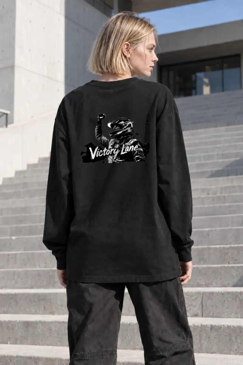 “Victory Lane 55” Unisex Longsleeve T-shirt | Gildan 2400