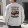 "Victory Lap Roadster" Heavy Blend Unisex Crewneck Sweatshirt | Gildan 18000