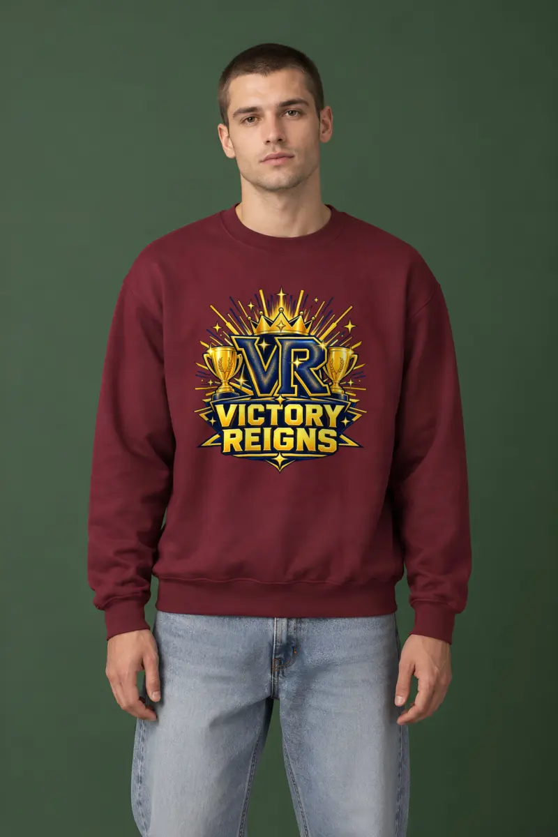 "Victory Reigns" Heavy Blend Unisex Crewneck Sweatshirt