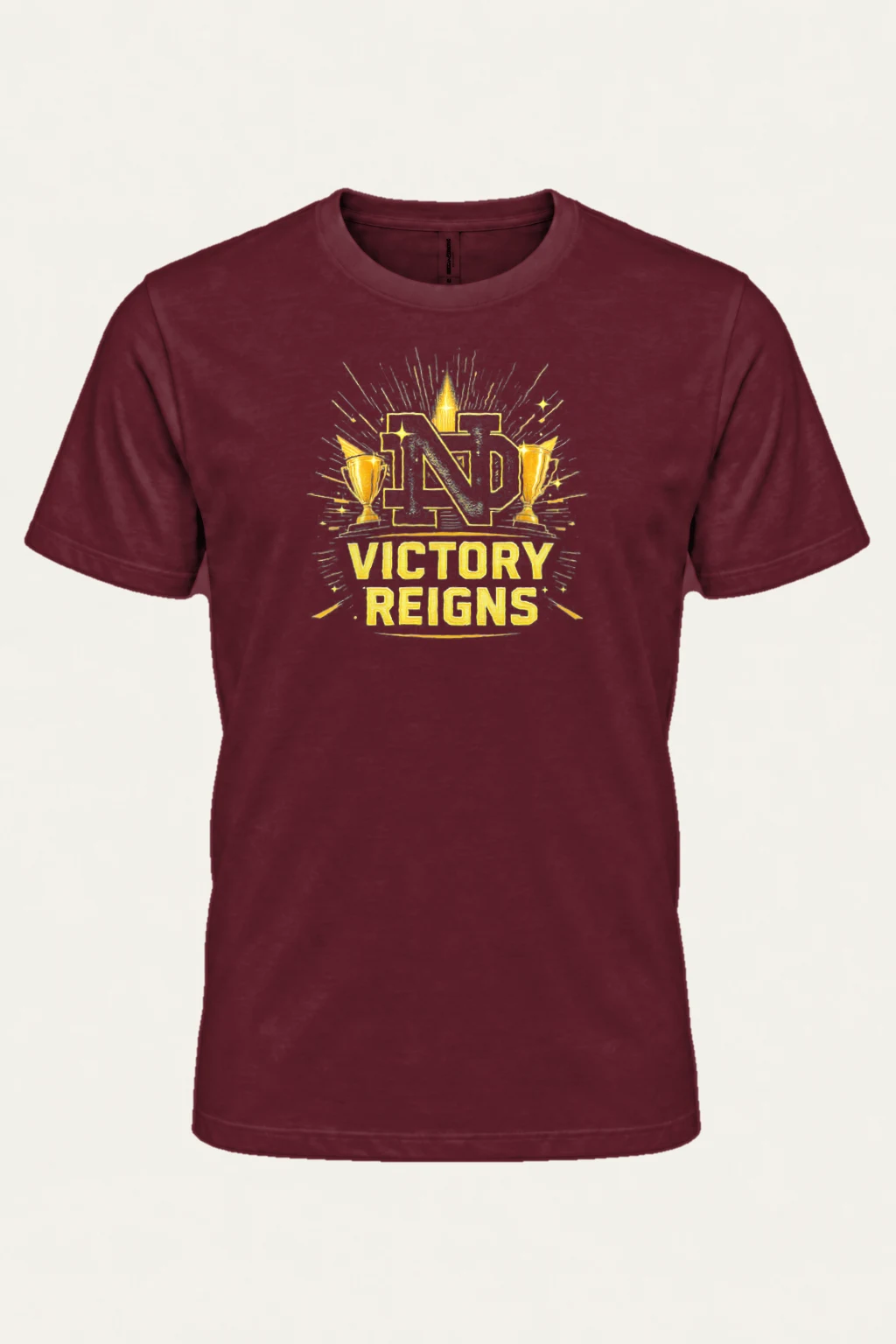 "Victory Reigns" Heavyweight Unisex Crewneck T-shirt | Gildan 5000