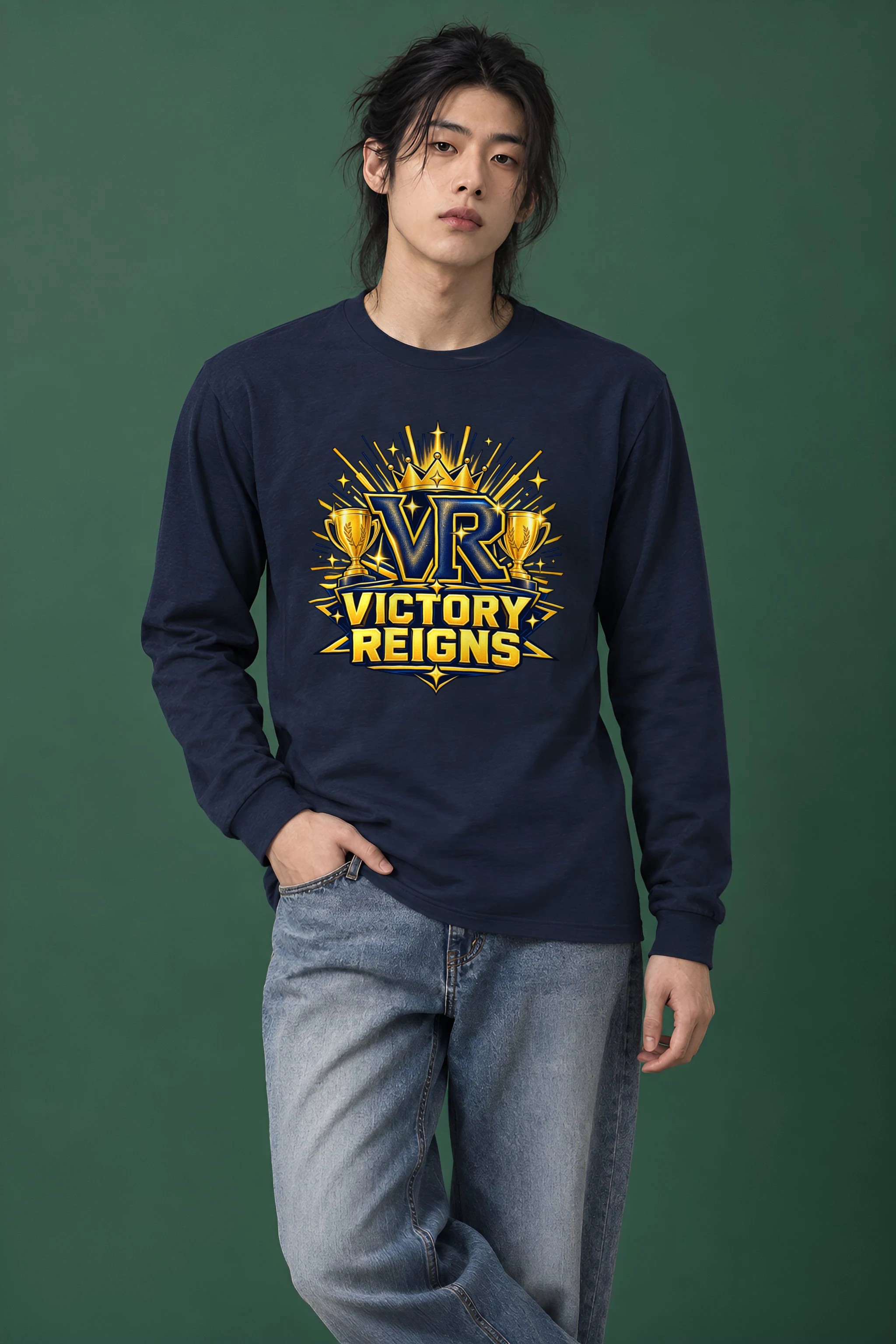 "Victory Reigns" Unisex Longsleeve T-shirt