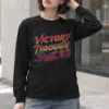 "Stacked Speed Lettering" Unisex Longsleeve T-shirt