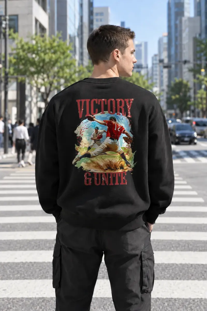 "Victory Unite" Heavy Blend Unisex Crewneck Sweatshirt | Gildan 18000