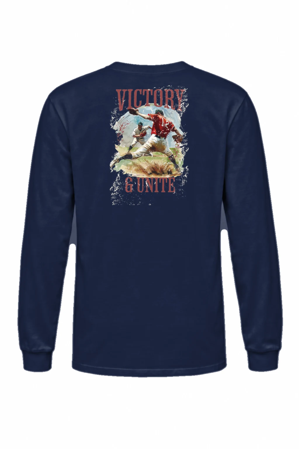"Victory & Unite" Unisex Longsleeve T-shirt | Gildan 2400