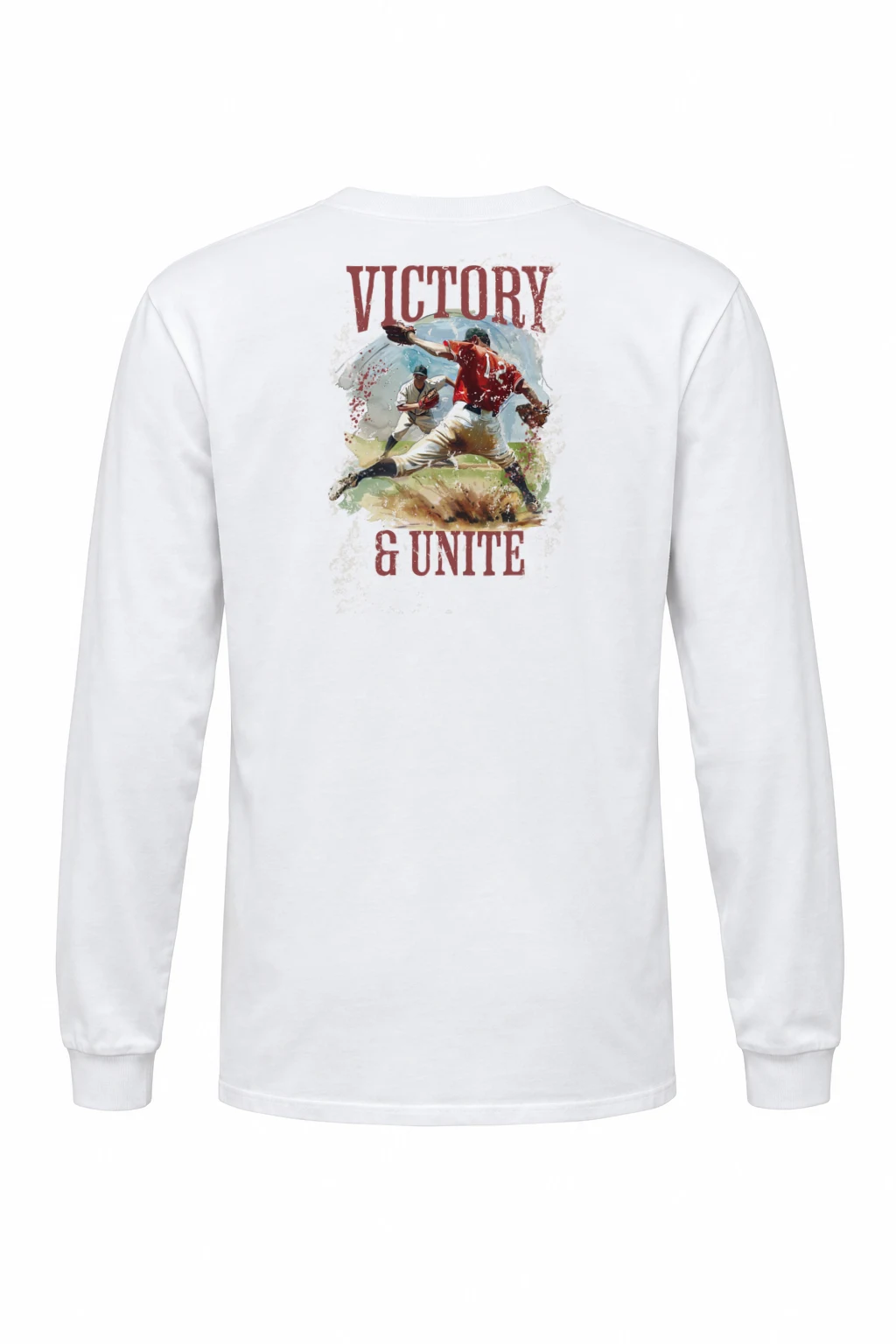 "Victory & Unite" Unisex Longsleeve T-shirt | Gildan 2400