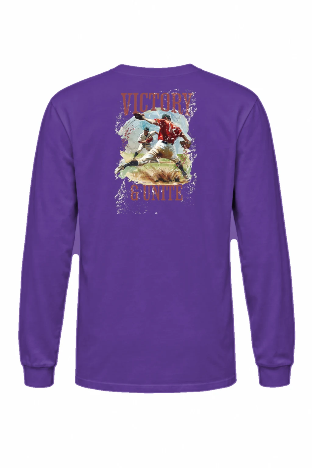 "Victory & Unite" Unisex Longsleeve T-shirt | Gildan 2400