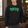 "Vintage Bubble Lettering" Heavy Blend Unisex Crewneck Sweatshirt | Gildan 18000