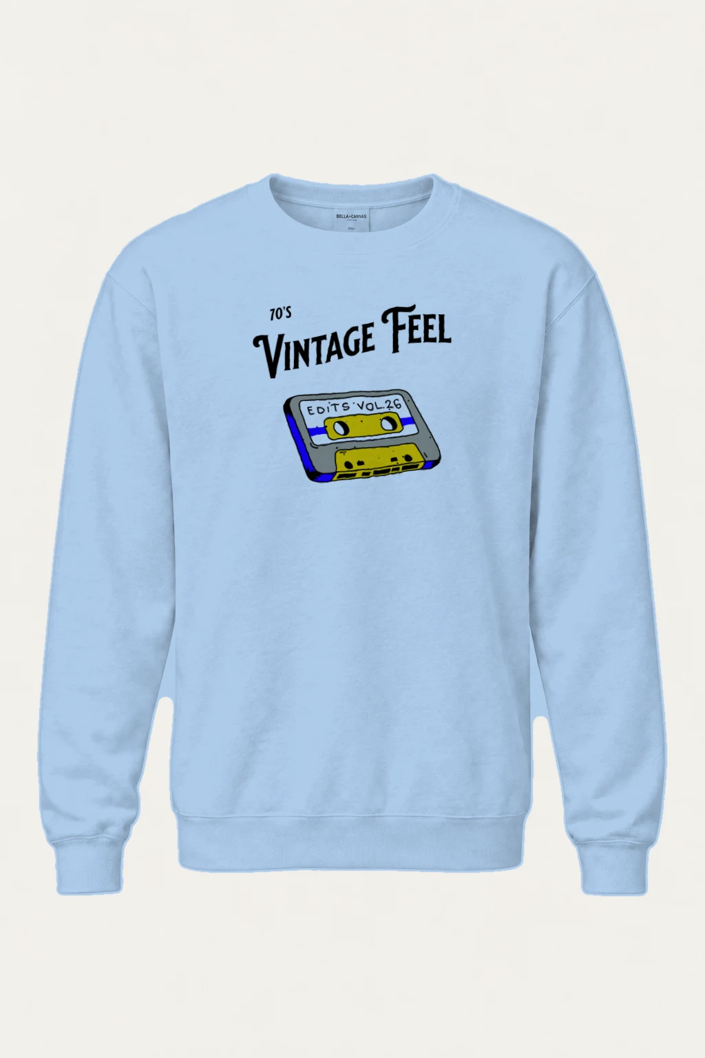"Vintage Feel Edits" Heavy Blend Unisex Crewneck Sweatshirt | Gildan 18000