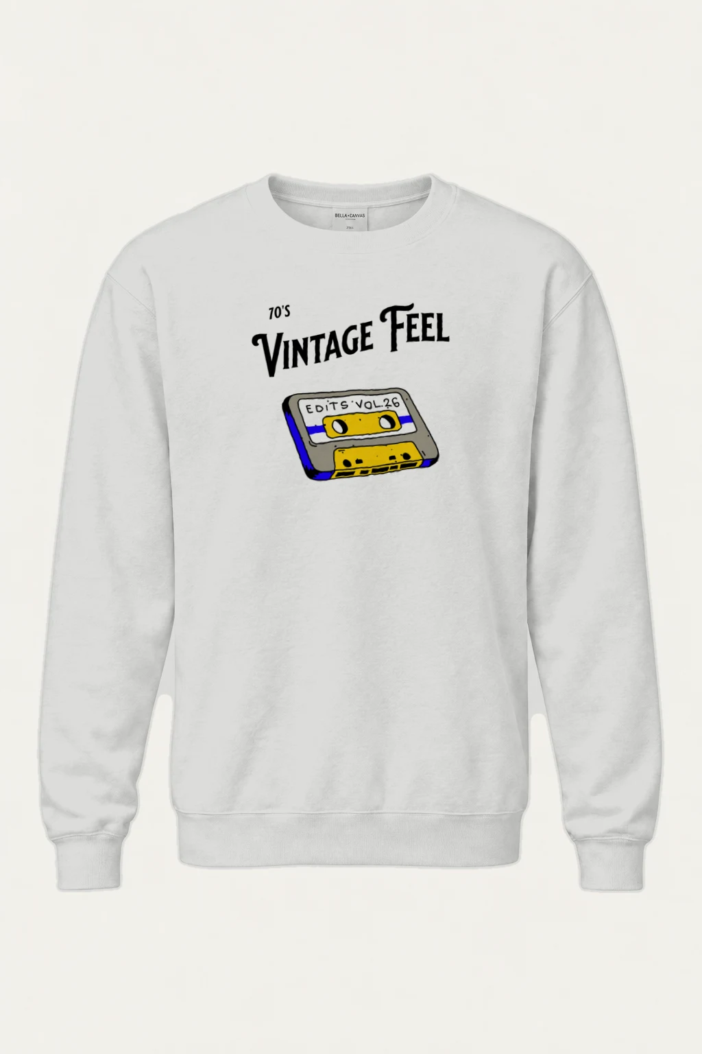 "Vintage Feel Edits" Heavy Blend Unisex Crewneck Sweatshirt | Gildan 18000