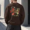 "Vintage Freaks Poster" Heavy Blend Unisex Crewneck Sweatshirt | Gildan 18000