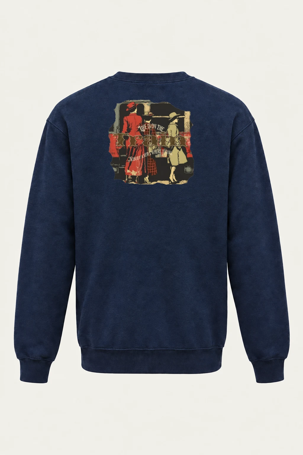 "Vintage Freaks Poster" Heavy Blend Unisex Crewneck Sweatshirt | Gildan 18000