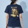 "Vintage Hiking Backpack" Heavyweight Unisex Crewneck T-shirt | Gildan 5000