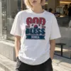 "Vintage Korea Flag" Heavyweight Unisex Crewneck T-shirt | Gildan 5000