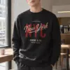 "Vintage New York Denim" Heavy Blend Unisex Crewneck Sweatshirt | Gildan 18000