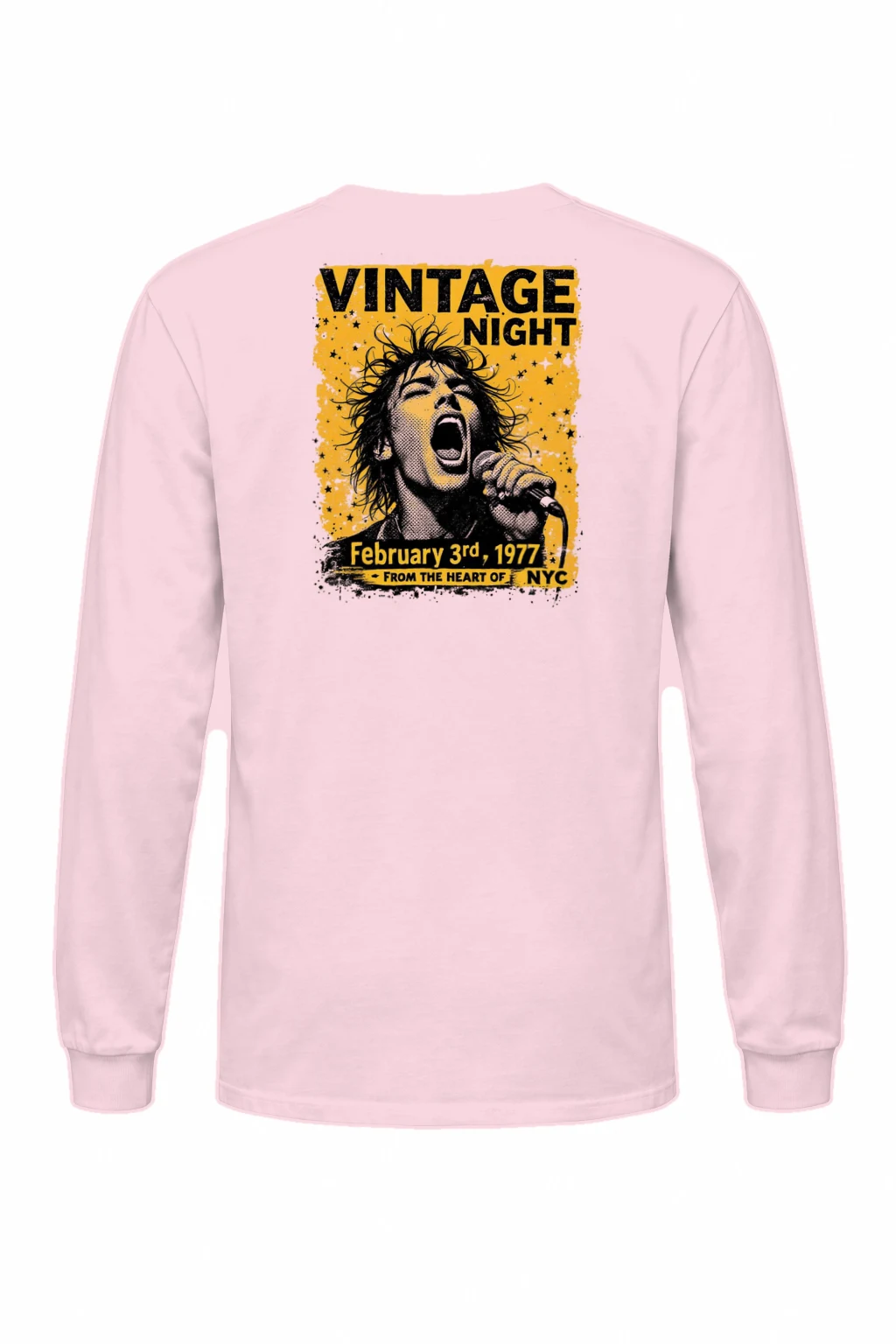 "Vintage Night 1977" Unisex Longsleeve T-shirt | Gildan 2400