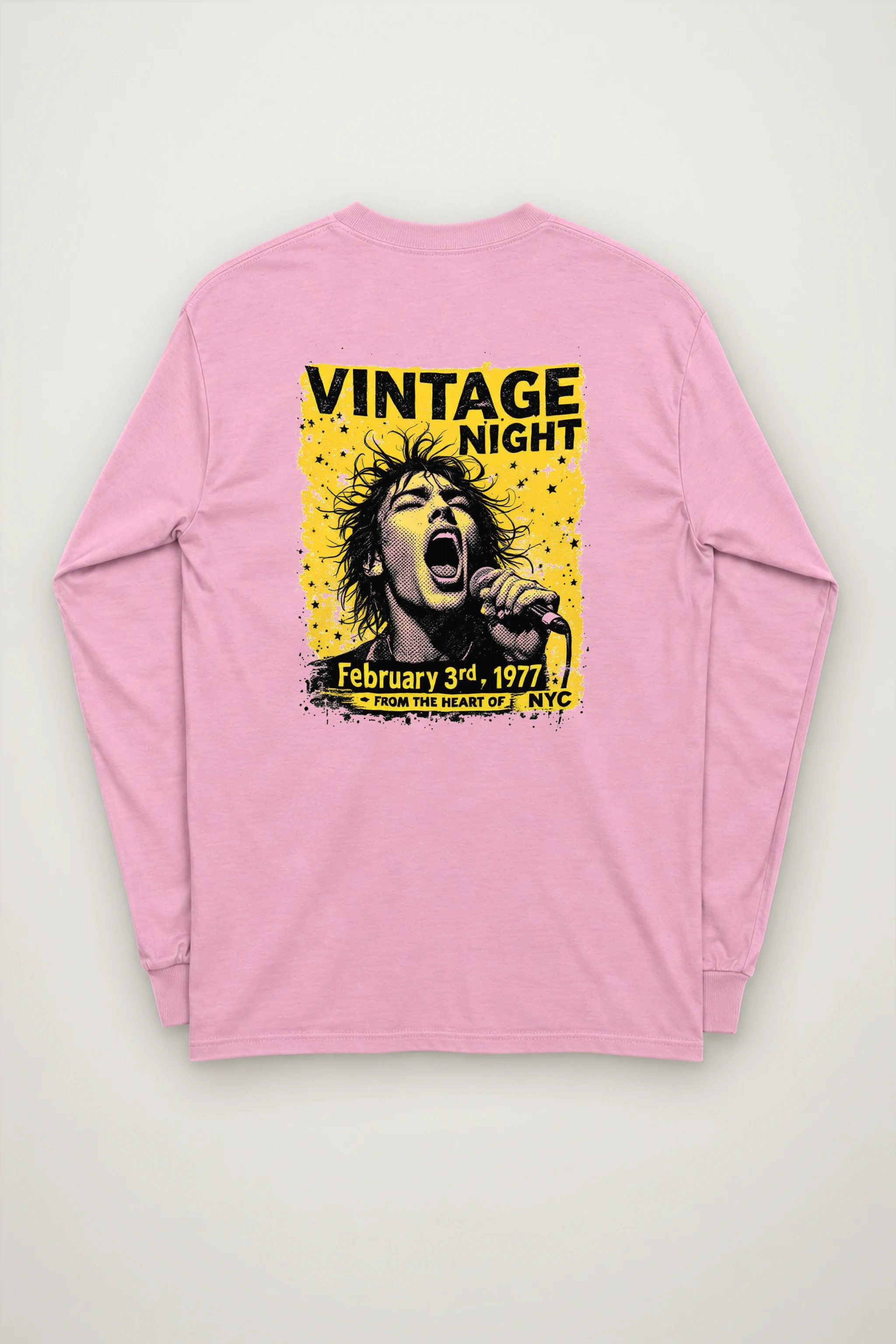 "Vintage Night 1977" Unisex Longsleeve T-shirt