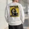 "Vintage Night NYC" Heavy Blend Unisex Crewneck Sweatshirt | Gildan 18000