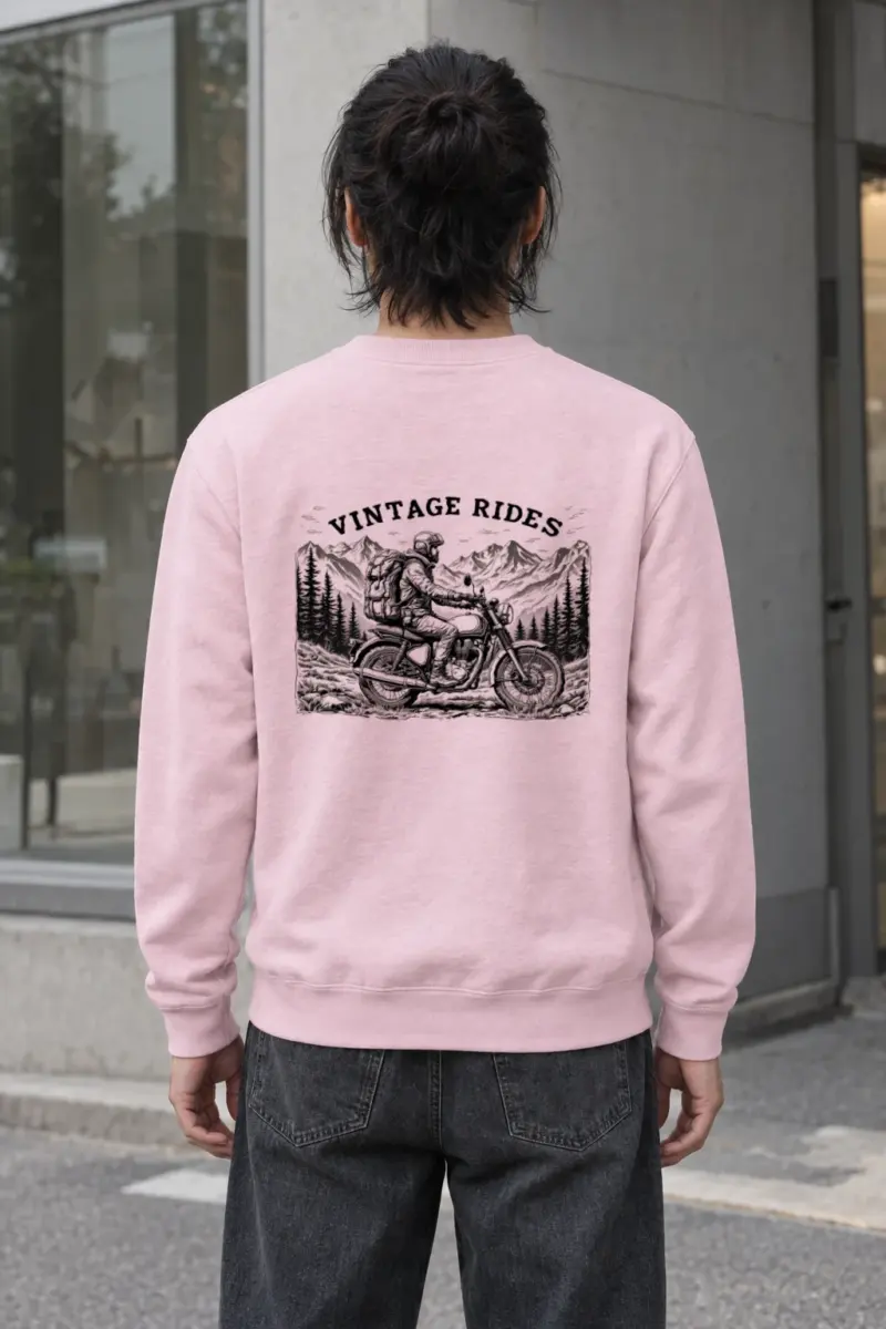 "Vintage Rides" Heavy Blend Unisex Crewneck Sweatshirt