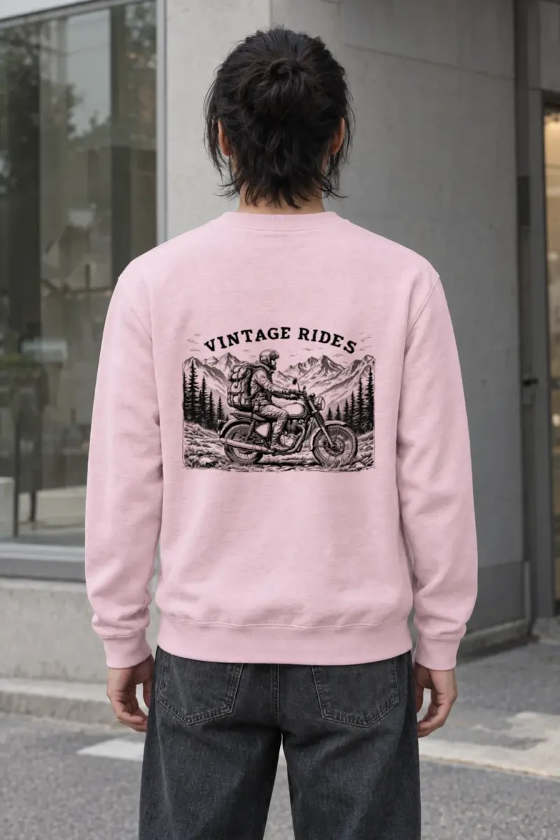 "Vintage Rides" Heavy Blend Unisex Crewneck Sweatshirt