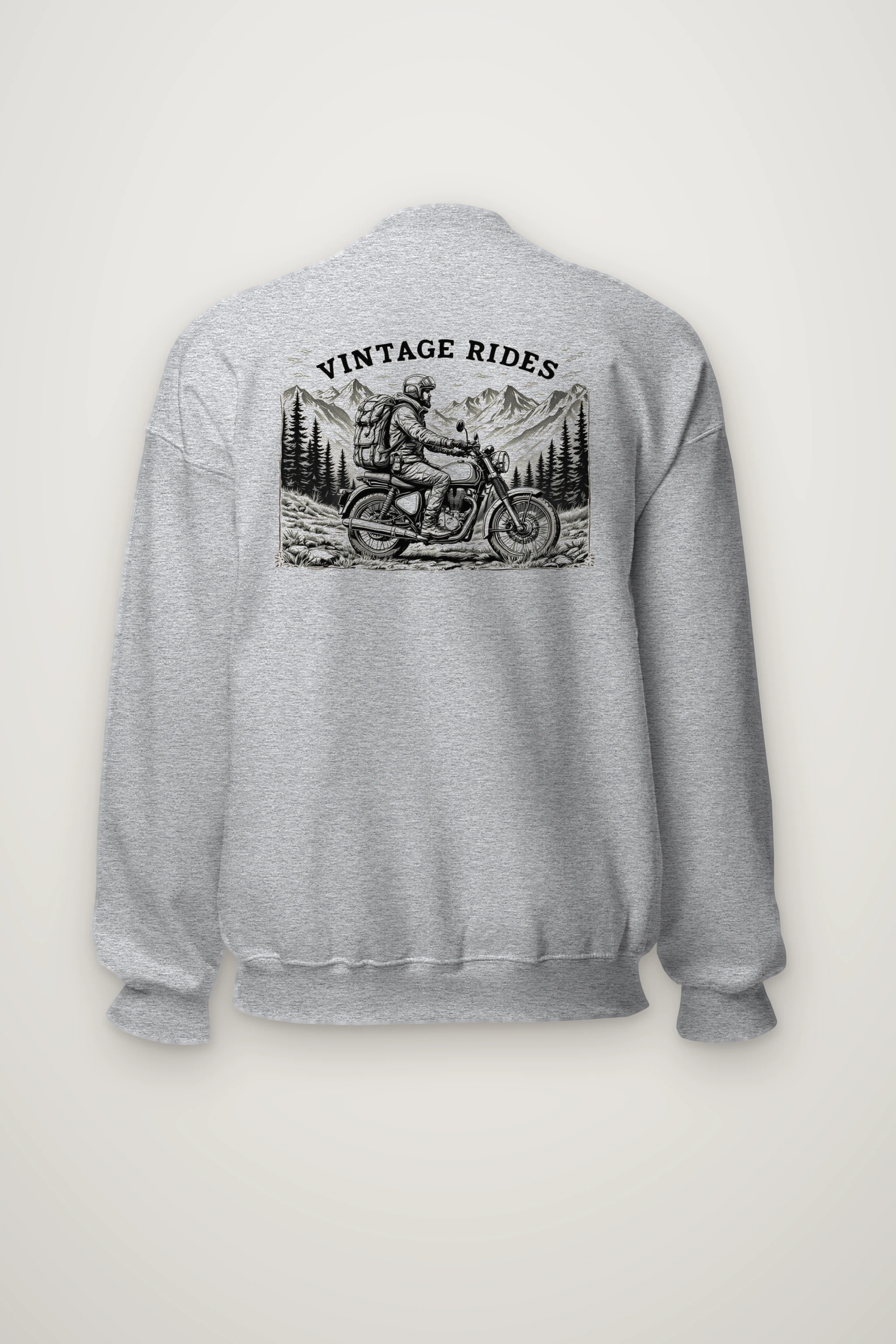"Vintage Rides" Heavy Blend Unisex Crewneck Sweatshirt
