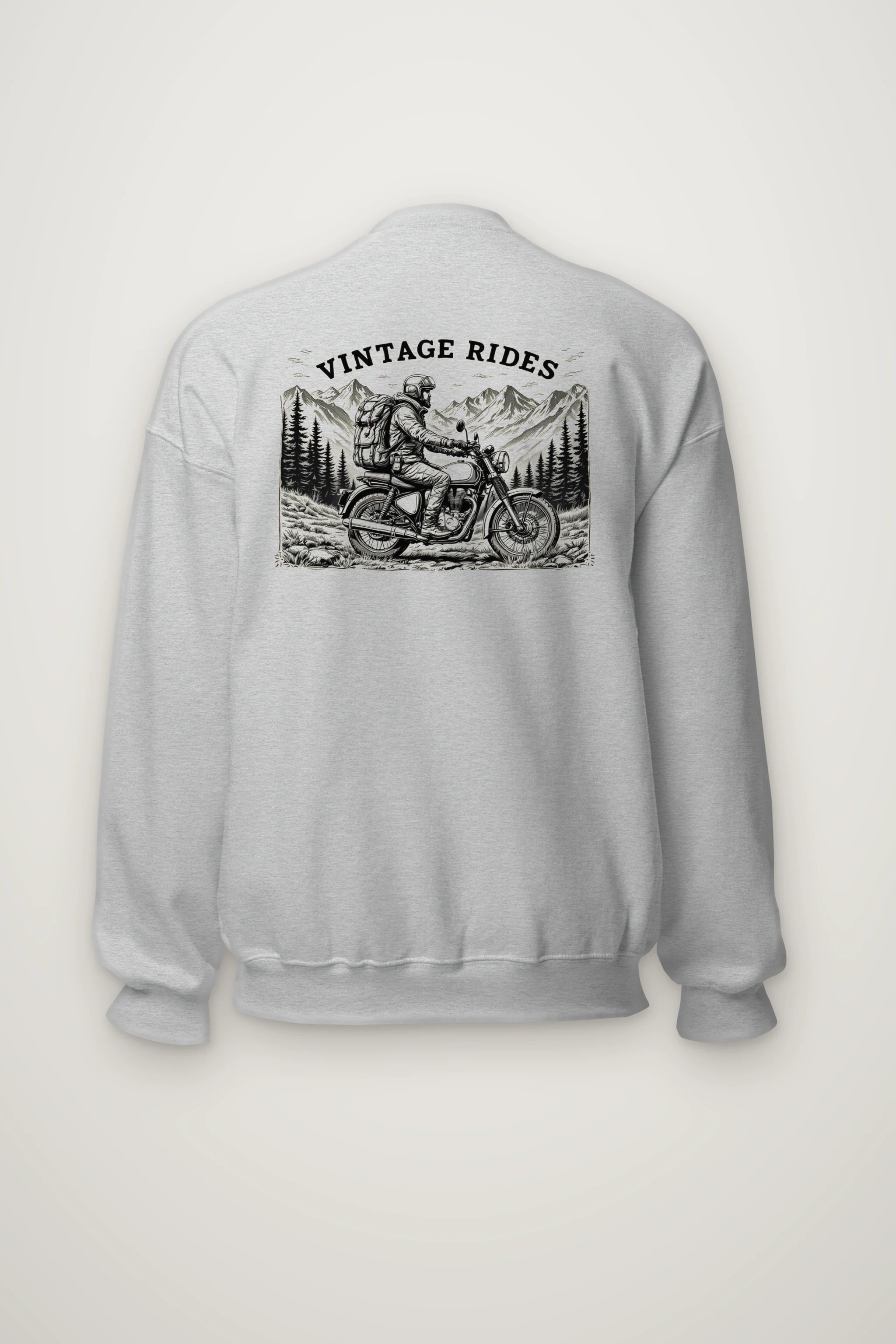 "Vintage Rides" Heavy Blend Unisex Crewneck Sweatshirt