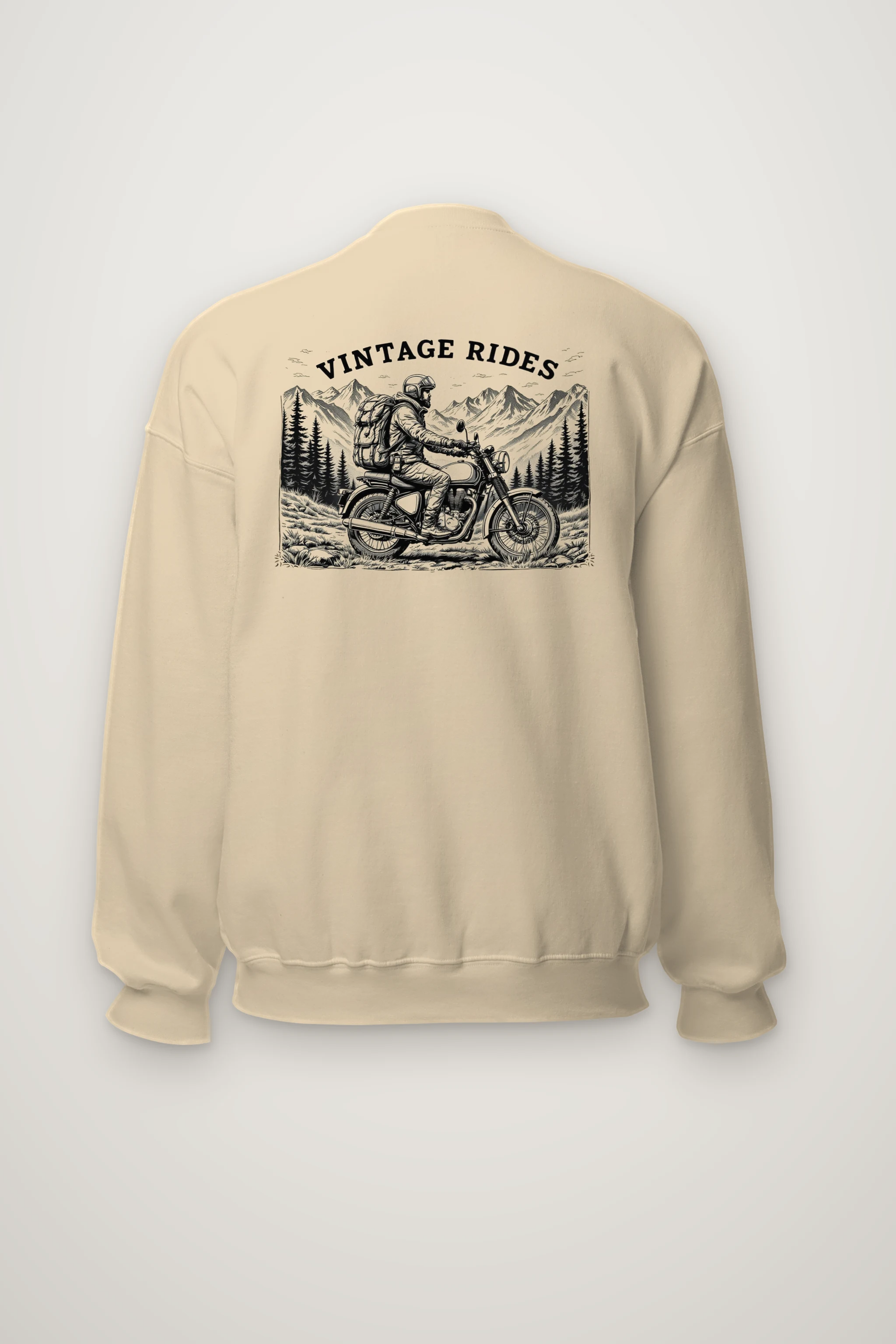 "Vintage Rides" Heavy Blend Unisex Crewneck Sweatshirt
