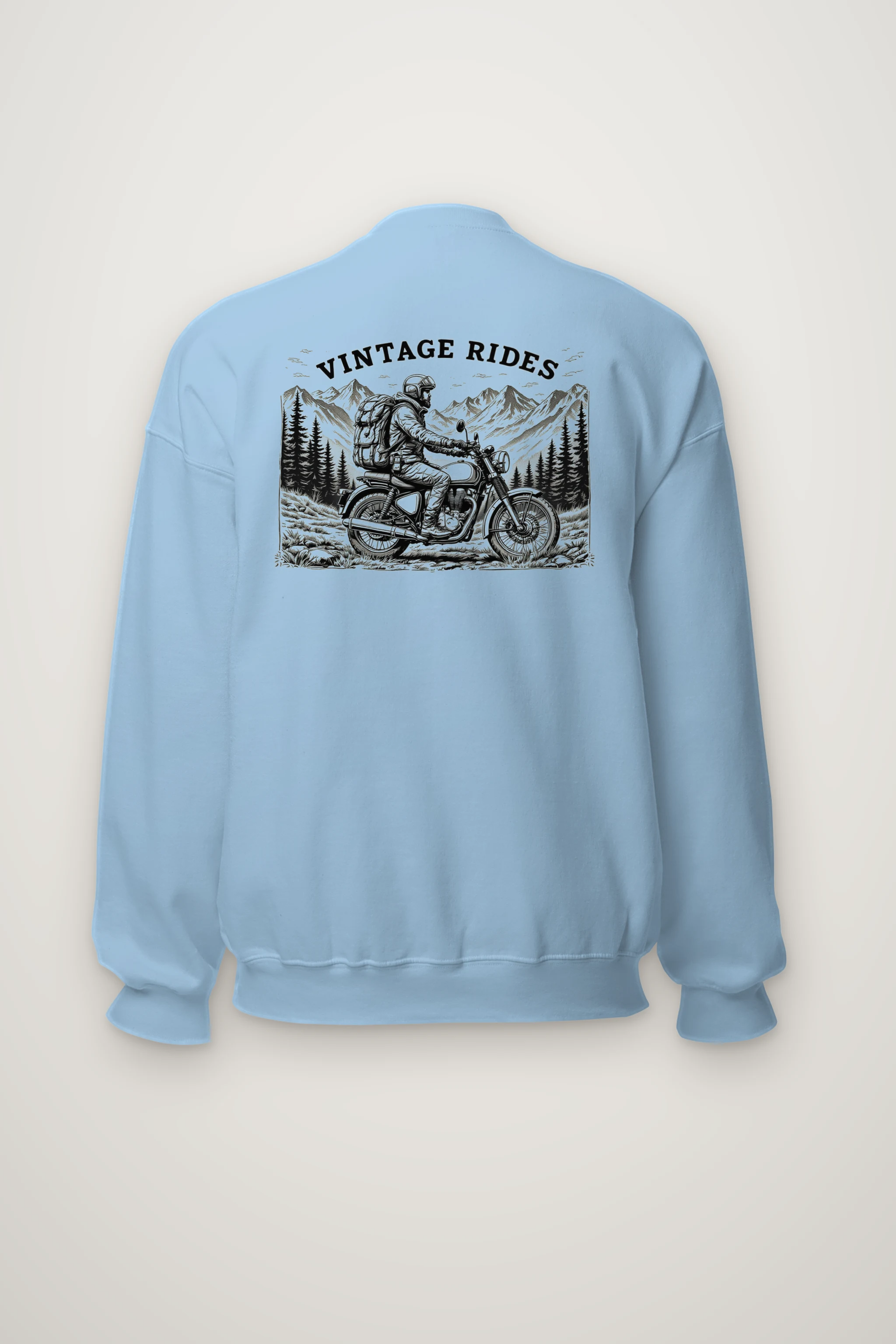 "Vintage Rides" Heavy Blend Unisex Crewneck Sweatshirt