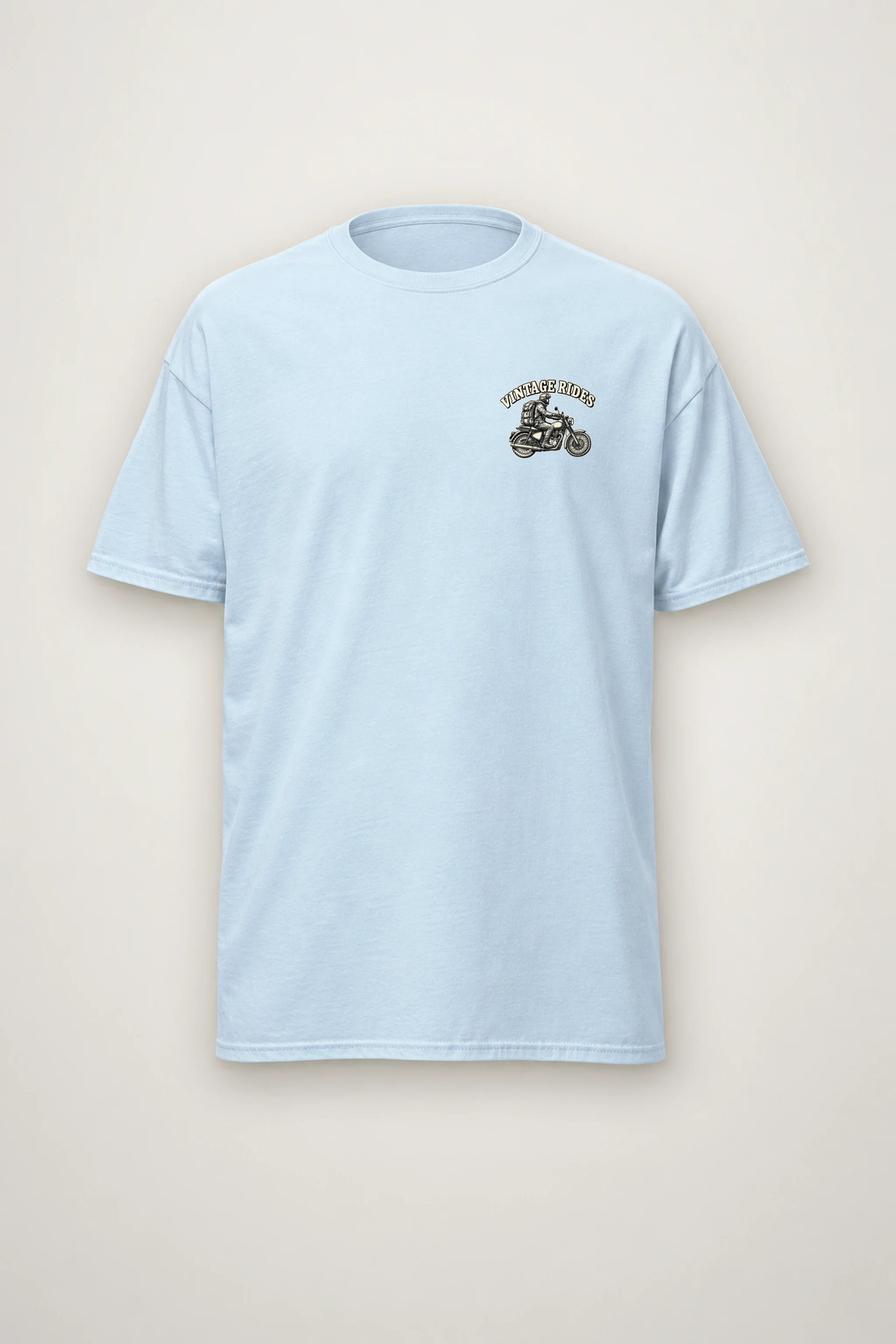 "Vintage Rides" Heavyweight Unisex Crewneck T-shirt