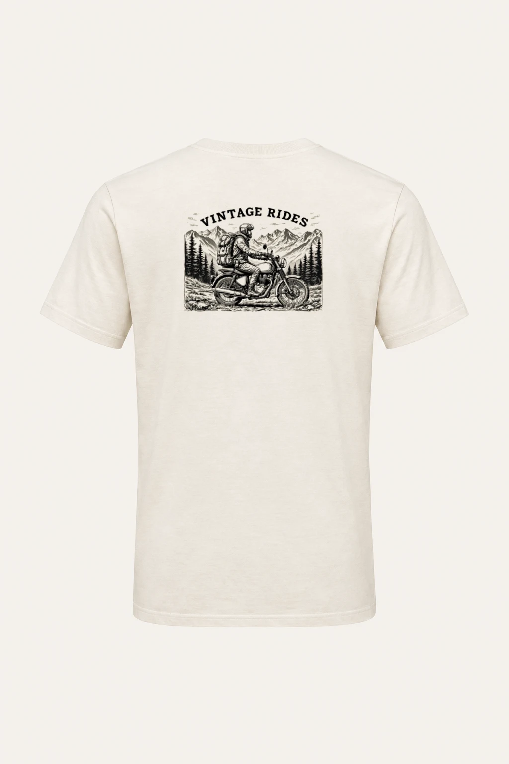 "Vintage Rides" Heavyweight Unisex Crewneck T-shirt | Gildan 5000